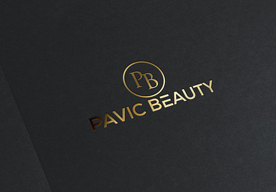 Pavic Beauty clean design flat graphic design icon illustration illustrator logo minimal typography