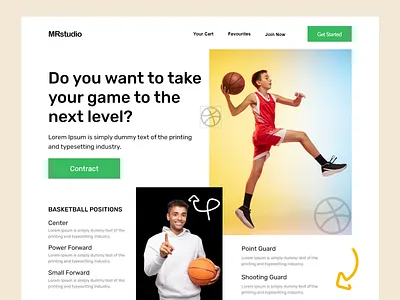 Esport web design baseball basketball esport esports gaming gym home page landing page mrstudio sport web webdesign website website design