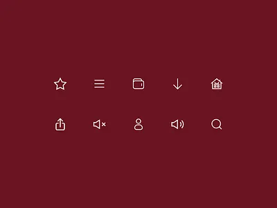 Icons for a hotel website icon icon design iconography icons illustration vector