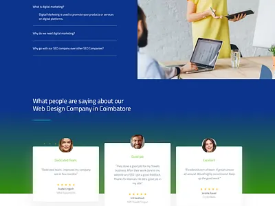 SEO Company in Coimbatore design ui