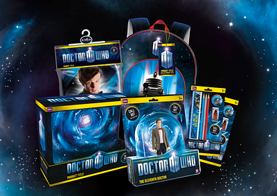 Doctor Who toy packaging design packaging toy packaging