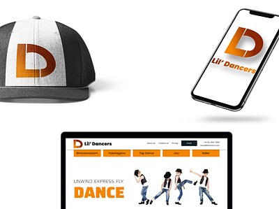 Lil' Dancers - Website Design dance design figma phone ui ux website