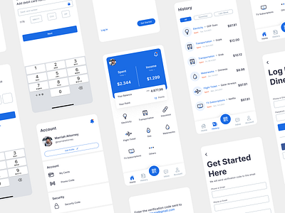 Dinero Online Payment App agency website aplication app clear creative design figma figmadesign income minimal money money app money transfer payment payment app payment method payments transaction ui ux