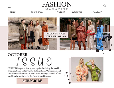 Fashion Website Redesign