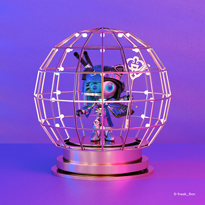 超合金あゆ B arnoldrender ayumi hamasaki c4d character digitalart