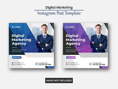 Digital Marketing Social Media Post agency banner bundle business business social media post commercial corporate corporate banner digital marketing flyer instagram post