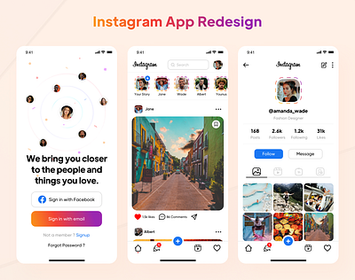 instagram app design app design best ui design concept design creative design instagram app design interface design mobile app design mobile app ui design mobile app ui ux design product design trending ui uidesign ux design