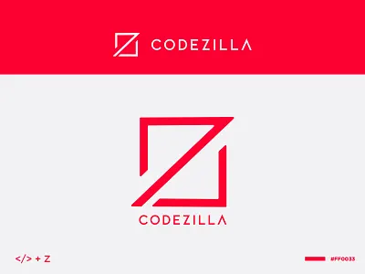 Codezilla Logo best it company branding codezilla creative cz design illustration ishankats it company logodesign mobile software software company srilanka vector web