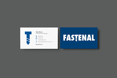 Fastenal Brand Concept branding design folder graphic design letterhead logo