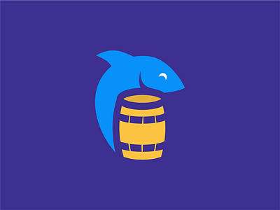 fish barrel akdesain barrel barrels branding clean creative fish fish logo fishing fishing rod illustration logo design minimal negative space