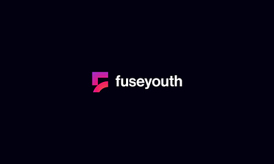 Fuseyouth branding design f graphic design logo youth