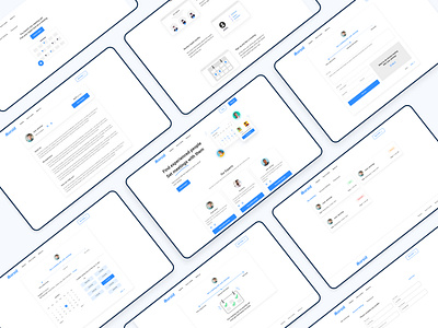 Morsid- Meeting booking platform appoinment blue book booking calendar card date picker expert field illustration meeting payment product product design profile schedule scheduler setting ui design uxui