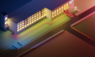 Department of Architecture and Regional Planning, IIT Kharagpur art blender3d model