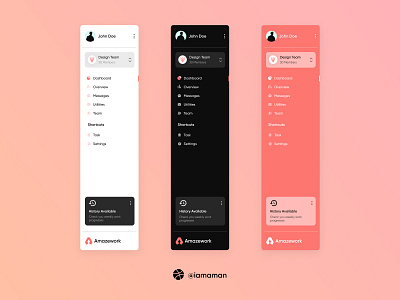 Dashboard Menu dashboard dashboard ui design ui uidesign uiux ux