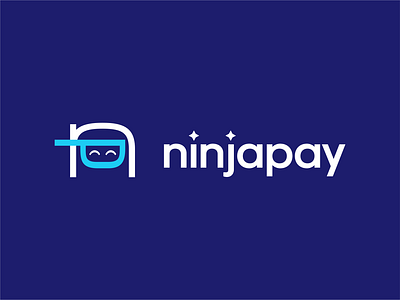 ninja pay akdesain branding creative illustration letter np logo design minimal n negative space ninja ninja logo ninja mascot logo ninja pay ninjas p pay pay logo payment