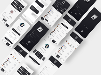 Money Transfer - HSB app bank app black white design flat money app transactions ui ui ux ui design ux ux design