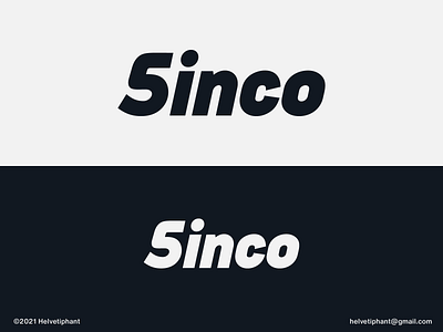 5inco - word mark concept brand design brand designer branding creative logo custom logo designideas designinspiration double meaning expressive typography icon logo logo design logo design concept logo designer logotype number 5 logo sinco typography wordmark