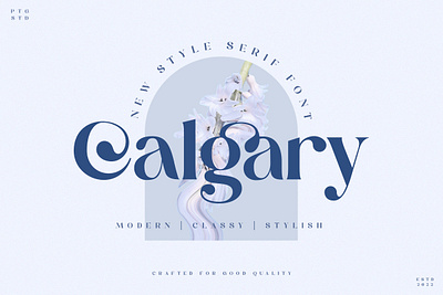 Calgary | New Stylish Serif Font beauty canva classic classy decorative fancy fashion feminine font jewelry luxury magazine modern retro serif stylish trend trendy typeface vintage