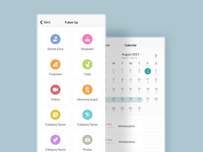 Wasila app clean design designs flat minimal mobile mobile app design ui ux