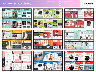 Amazon Listing Images advertise amazon content amazon content images amazon image listing amazon listing design amazon product image amazon product image listing branding design graphic design illustration product design