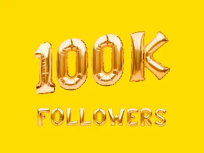 100k followers 100k aftereffects animation buymeacoffee celebrate celebration confetti follower followers gif