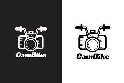 Cambike, Logo for a Rider and Photographer branding design flat illustration logo minimal minimalist logo photographer photographer branding photographer logo rider rider logo