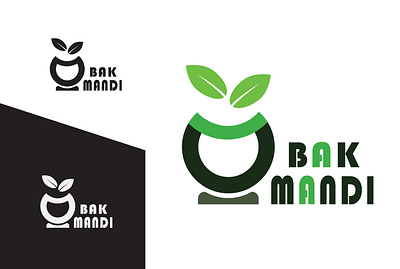 Bak Mandi branding design flat illustration lettering logo minimal minimalist logo ui vector