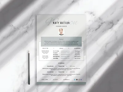 CV Resume Template clean cover letter cv cv design cv template download free job job cv letter minimal minimal resume modern modern resume professional resume resume clean resume design resume template simple resume
