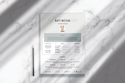 CV Resume Template clean cover letter cv cv design cv template download free job job cv letter minimal minimal resume modern modern resume professional resume resume clean resume design resume template simple resume