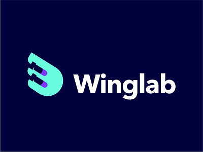wing lab akdesain angle creative fly fly logo lab lab logo laboratorium logo design medical minimal negative space research wing wing logo