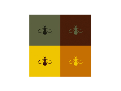 Bumble Bees bee bumblebee icon insects minimal nature vectorart vintage