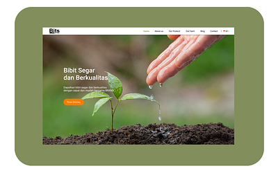Design UI web bibit design ui web