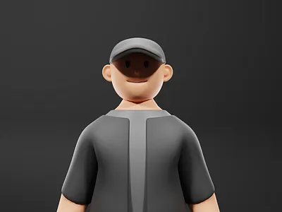 Man 3d character 3d 3d animation 3d art 3d character design 3d icon 3d ilustration 3d modeling blender blender3d characterdesign