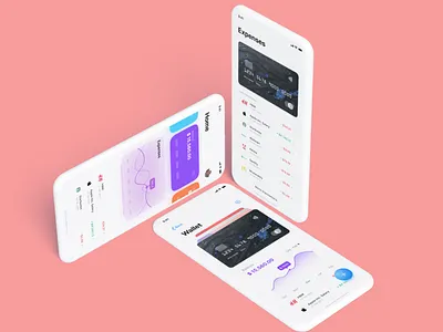 Expense Manager app design design finance app ios app design ui uidesign ux uxdesign