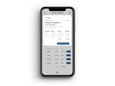 45 Invoice daily ui dailyui dailyuichallenge holaluz invoice invoice app invoice design invoice template invoices invoicing