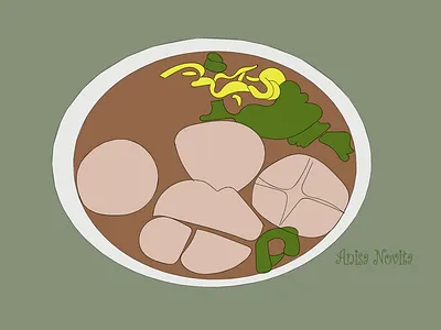 bakso design illustration vector vector illustration vectorart