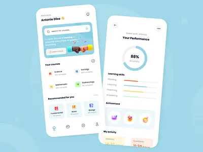Courses App : Learn Lab 📚 app branding course course app course hero coursera courses design illustration learning learning app logo online course online learning online learning platform ui ux