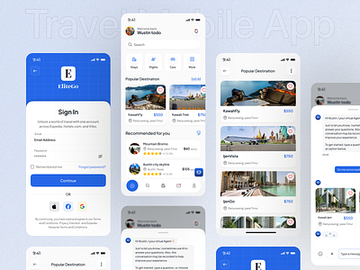 Travel Mobile App UI/UX app concept app design branding flight booking app interactive maps itinerary planner mobile app design smart travel tapas das travel app travel booking travel guide app travel planner travel tech travel ui travel ux ui design user experience ux design ux for travel