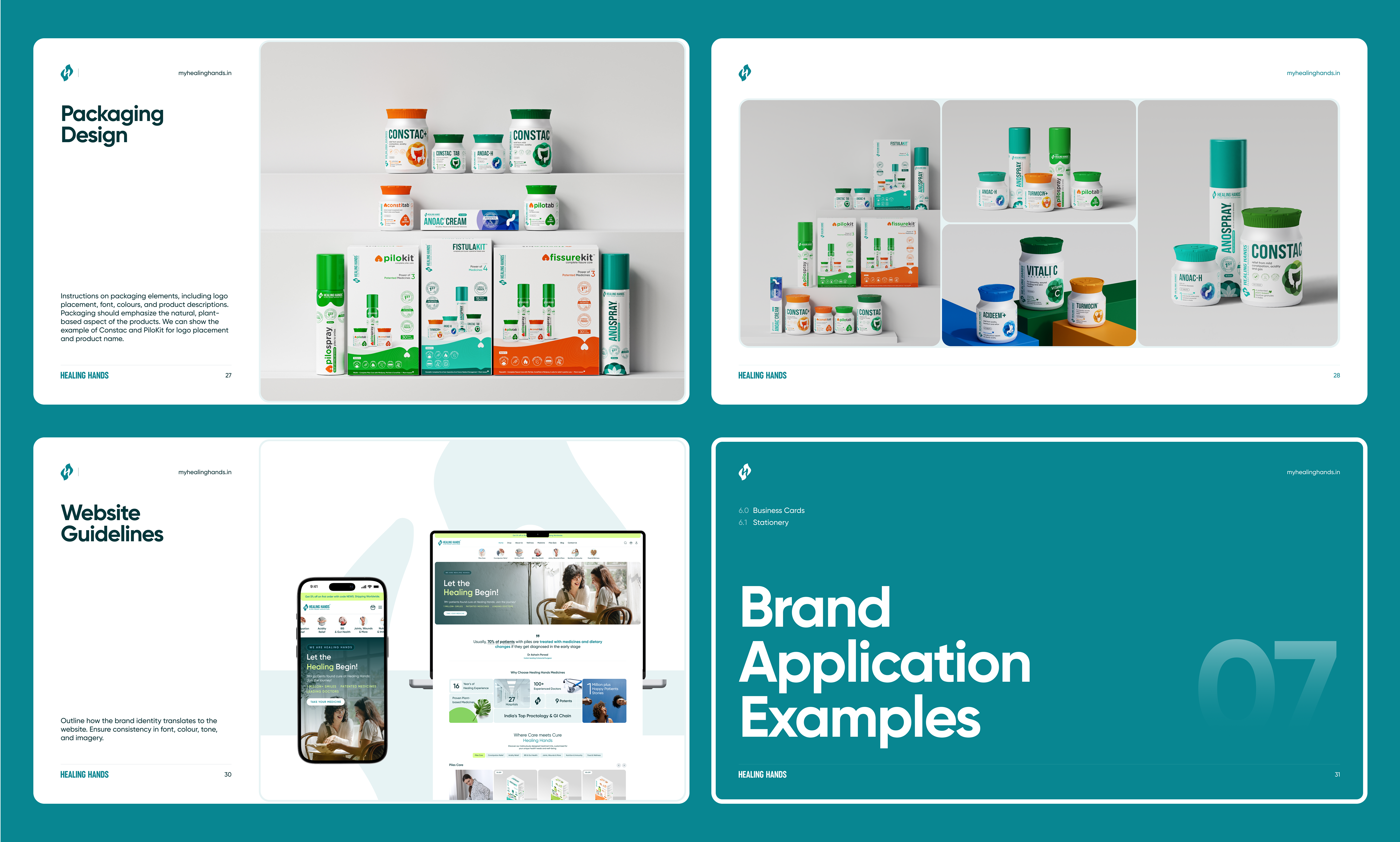 Example of Branding & Visual Identity Service. 