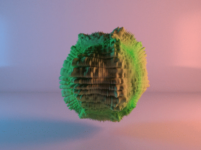 Abstract Cube Animation - C4D practice 3d 3d art c4d cinema4d design illustration photoshop practice ui