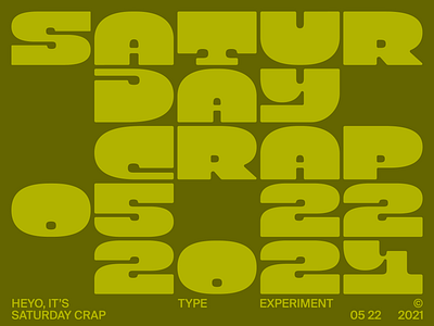 Saturday WIP design display font graphic design lettering letters monospace poster type typeface typography