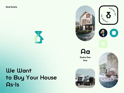 Real Estate Logo apartment branding company logo creative design graphic design logo modern property real estate real estate logo