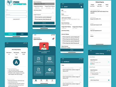 Sidangin Application case studies case study casestudy indonesia redesign redesign concept uidesign uiuxdesign uxdesign