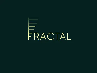 Fractal branding f fractal icon identity logo logotype mark sign smolkinvision symbol