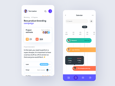 Fly Flow Mobile application design interface startup ui ux