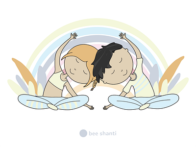 name a person you are glad to have in your life design gratitude illustration yoga