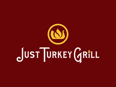 Restaurant logotype animal bird bird logo branding design geometry illustration logo logotype mark modernism restaurant symbol turkey vector vintage