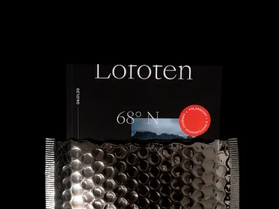 Personal Photozine "Lofoten" a5 book book cover book cover design cover dark design editorial editorial design germany layout magazine norway photography travel typography zine