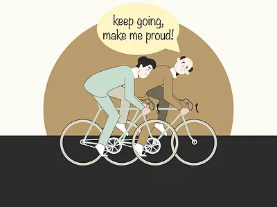 mind strength coach design illustration strength training