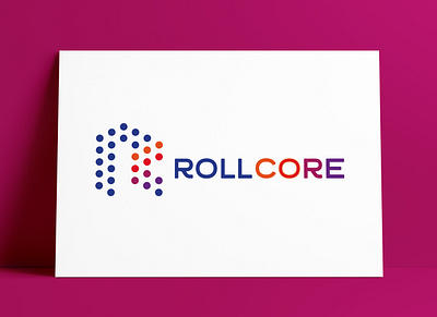 RollCore Logo Designed by The Logo Smith brand design brand identity branding gradient identity identity design letter c letter r logo logo design logo designer logo for sale logo marks logos logos for sale portfolio typography